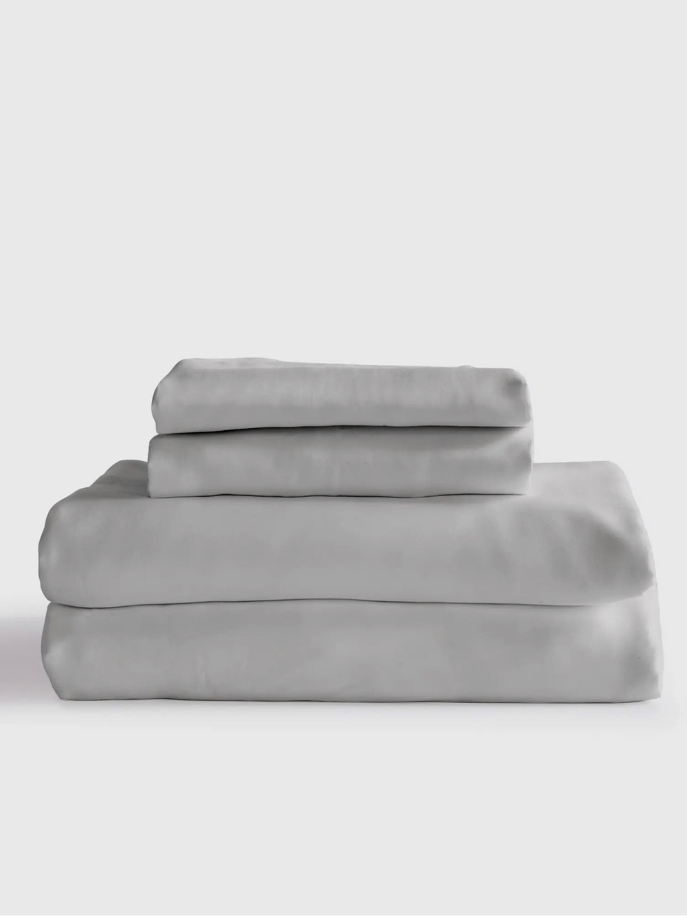 New Quince 4-piece Bamboo Sheet Set Full Size - Light Grey MSRP $124